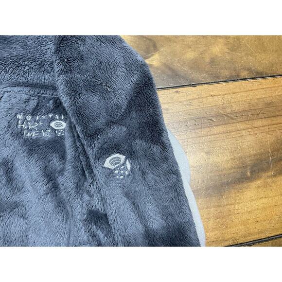 Mountain Hardwear Monkey Fleece Fuzzy Full Zip Jacket Womens Size XS Gray - Picture 6 of 9